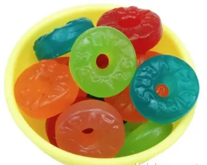 trade dress example Bowl of candy showing Life savers with a hole in the middle